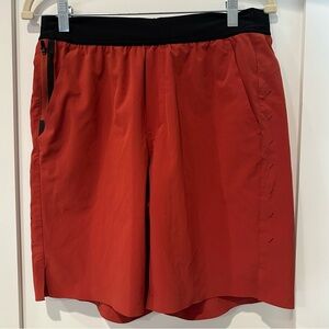 Ten Thousand interval shorts, unlined, 9" inseam, medium, orange